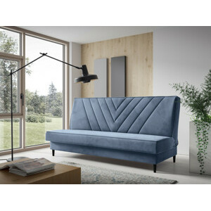 Eka Pohovka FRANK, 200 cm Výběr nohou: Černé, Barva látky: MONOLITH 70