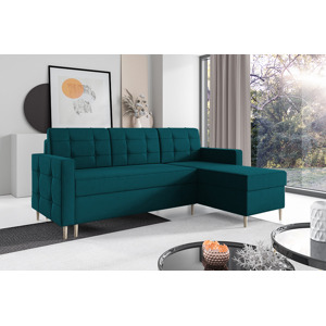 Eka Rohová sedačka SOREN, 222 cm Roh sedačky: Pravý, Barva látky: KRONOS 04