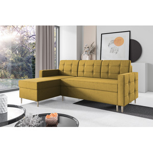 Eka Rohová sedačka SOREN, 222 cm Roh sedačky: Levý, Barva látky: KRONOS 11