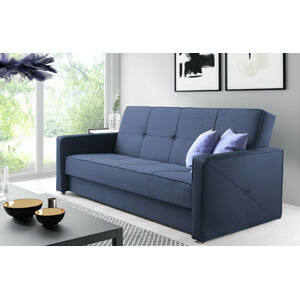 Eka Pohovka FOX, 210 cm Barva látky: Modrá (Soro 76)