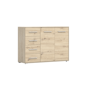 IDZ Komoda FRIDA 2D4S 01, 135 cm Dub Artisan / Dub Sonoma