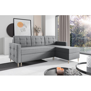 Eka Rohová sedačka SOREN, 222 cm Roh sedačky: Pravý, Barva látky: TRINITY 14