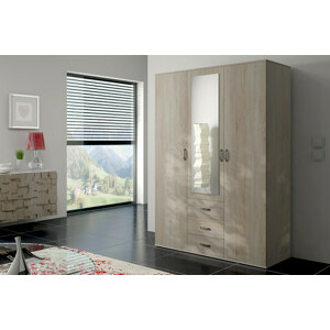 ARK Šatní skříň OZO, Dub Sonoma 150 cm