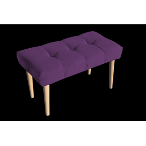 Eka Lavice Skam 80x40 cm Barva látky Trinity: (2311) Fialová