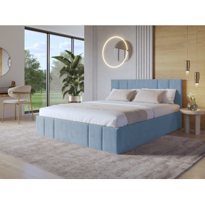 Eka Čalouněná postel SAMANTA - Kronos 180x200 cm Barva látky: Kronos 31