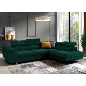 Eka Rohová sedačka URUS, 271 cm Roh sedačky: Pravý, Barva látky: MONOLITH 37