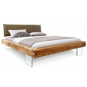 GK Dřevěná postel z dubového masivu LEXIUS, 180x200 cm