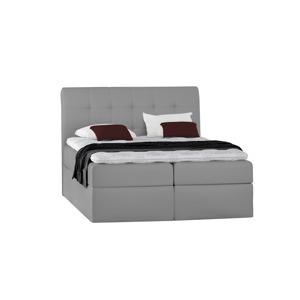 Eka Kontinentální čalouněná postel Lory - Trinity (120x200 cm) Barva látky Trinity: (2314) Šedá