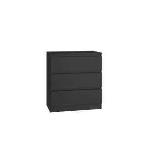 TPS Komoda MALVA M3 70 cm - Černá