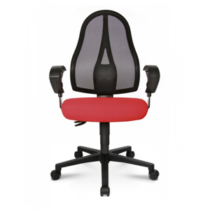 Ergonomická židle Topstar OPEN POINT SY s plochým sedákem — více barev G23 - šedá