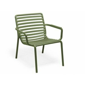 Křesílko DOGA RELAX — plast, agáve, nosnost 200 kg