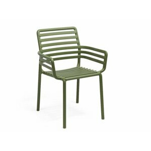 Křesílko DOGA — plast, agave, nosnost 200 kg