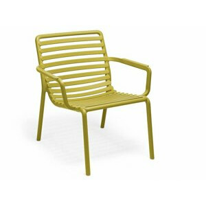 Křesílko DOGA RELAX — plast, světle zelená, nosnost 200 kg