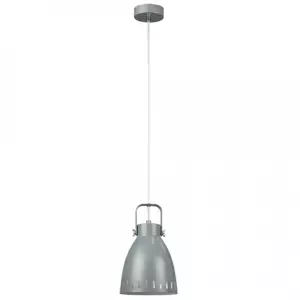 Tempo Kondela Visící lampa AIDEN typ3 - šedá / kov