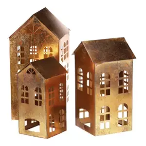 Autronic Svícen kovový UM1041 - sada 3 ks