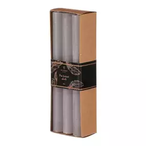 Autronic Svíčka SVT500 GREY - šedá (6 ks)