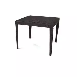 Dimenza Zahradní jídelní stůl Dallas 90x90 cm - hnědý