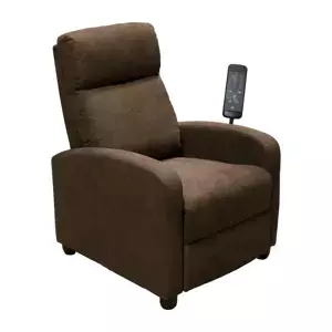 Idea Masážní křeslo DELUXE hnědé