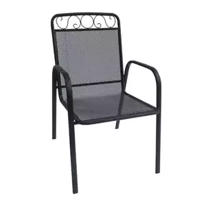 Casarredo Zahradní kovové křeslo BRUSEL antracit