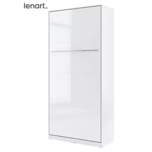 Casarredo Výklopná postel 90 CONCEPT PRO CP-03P bílá lesk/bílá mat