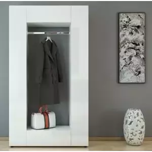 Casarredo Předsíňová stěna MATS bílá/bílý lesk