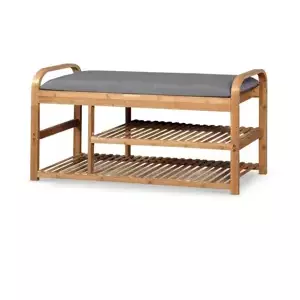 Halmar Botník ST13 - bambus/šedá