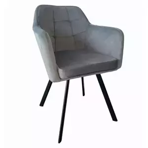 Tempo Kondela Křeslo ZERON NEW - šedá/černá