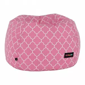 Tempo Kondela Sedací vak GOMBY 120l - růžový/vzor