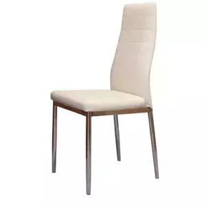 Idea Jídelní židle MILÁNO krémově bílá