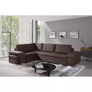 Falco Sedací souprava Alana L hnědá