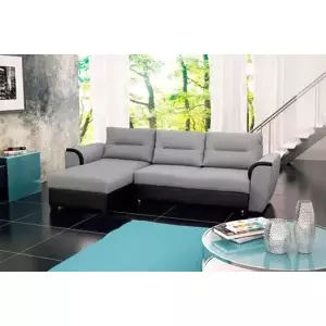 Falco Sedací souprava Tommy šedá/černá - LEVÁ