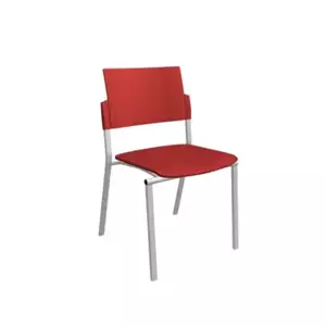 Alba Konferenční židle Square šedý plast