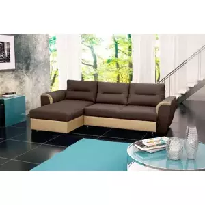 Falco Sedací souprava Tommy hnědá/béžová - LEVÁ