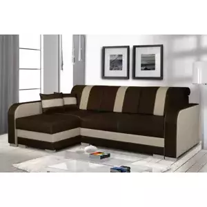 Falco Sedací souprava Costa L hnědá/béžová