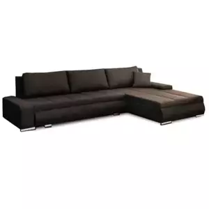 Tempo Kondela Sedací souprava, látka hnědá, TONIKS