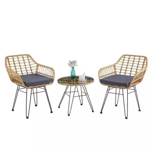 Casarredo Zahradní set VARDEN 2+1 – hnědý