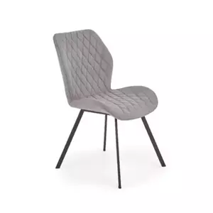 Halmar Jídelní židle K360 - šedá