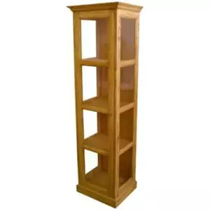 Unis Dřevěná vitrína Classic jednoduchá 00706