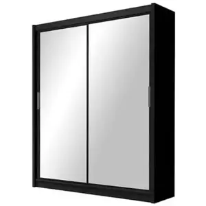 Casarredo Šatní skříň PARIS 160 černá