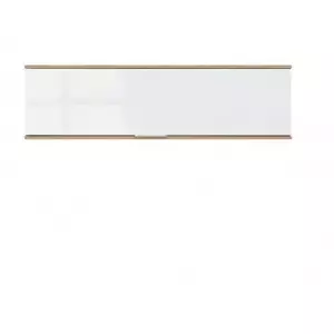 BRW Závěsná skříňka Zele SFW1K - dub wotan/bílý lesk