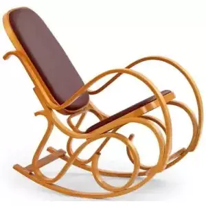 Halmar Houpací křeslo Max Bis Plus Olše/tmavá ekokůže