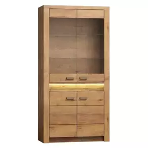 Casarredo Vitrína INDIANAPOLIS I-3 jasan světlý
