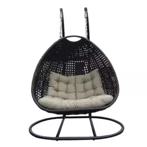 Dimenza Závěsná houpačka pro dva - hnědá