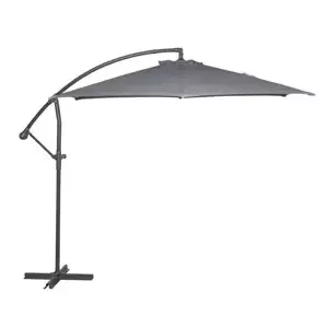 Rojaplast Slunečník FREE POLE ø300cm - grafit