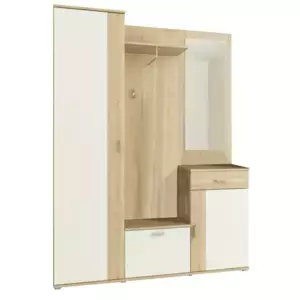 Tempo Kondela Předsíň PATENT (AMALIA) - dub sonoma / bílá