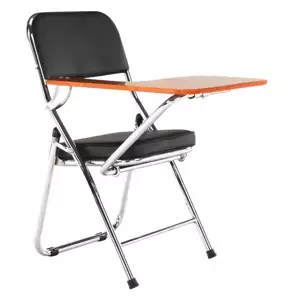 Tempo Kondela Židle s deskou na psaní TEKER - černá/přírodní