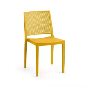 Rojaplast Židle GRID - hořčicově žlutá