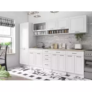 Falco Kuchyňská Linka Brigita 300 bílá MAT