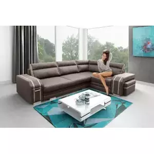 Falco Sedací souprava Avanti P tm.hnědá/béžová