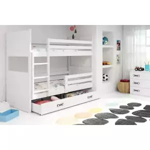 Falco Patrová postel Riky - bílá